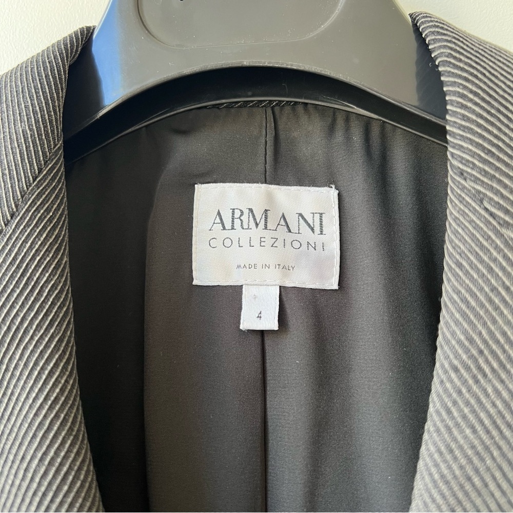 Armani Collezioni Vintage Y2K Fitted Blazer - Office Siren Corpcore Boardroom - Picture 9 of 15